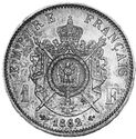 1 Franc (Napoleon III - Empire - Essai)