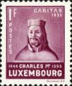 Count Charles I of Luxembourg (1346-1378) (purple)