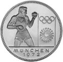 3,000 Guaranies (Munich Olympics - Boxer)