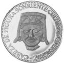 4,500 Guaranies (Veracruz Culture Sculpture)