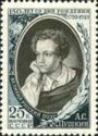 150th Anniversary of Alexander S. Pushkin (1799-1837), Poet