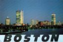 Evening view from Longfellow Bridge. Boston, Massachusetts