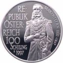100 Schilling (Maximilian of Mexico 1832-1867 )