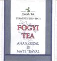 Fogyi Tea, ananásszal és mate teával, mat