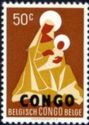 Madonna and Child - Overprinted CONGO