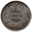 ½ Décimos (5 Centavos)
