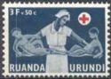 Red Cross of Ruanda-Urundi - Nurse with Children