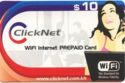 ClickNet - WiFi Internet Prepaid Card
