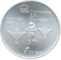 5 Dollars (XXI Summer Olympic Games 1976 Montreal - Marathon - Series IV)