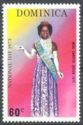 Stamp:-Miss-Carifta-Queen,-Esther-Fadelle-(Dominica)