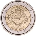 2 Euro (10th anniversary of the euro)