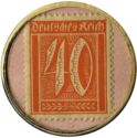 40 Pfennig (Marke Petto)