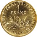 1 Franc (O. Roty - Piedfort Gold)