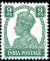 King George VI wearing Imperial Crown of India