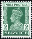 King George VI wearing Imperial Crown of India