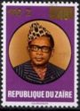Mobutu Sese Seko (1930-1997) - Surcharged