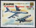First Flights Fokker F VII & Boeing 707 - Overprint - Surch.