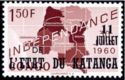 Independence overprinted KATANGA