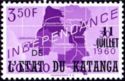 Independence overprinted KATANGA