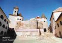 Mukachevo Castle Palanoc. The Courtyard of the Middle Castle