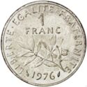 1 Franc (O. Roty - Piedfort Silver)