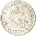 1 Franc (O. Roty - Piedfort Silver)