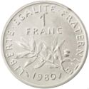 1 Franc (O. Roty - Piedfort Silver)