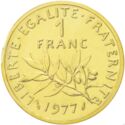 1 Franc (O. Roty - Piedfort Gold)