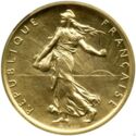 1 Franc (O. Roty - Piedfort Gold)