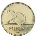 20 Forint (Hungarian iris (Iris aphylla hungarica))
