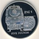 5 Pounds (The Merchant Navy 21C1 - Silver edition)
