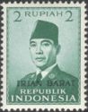 Indonesia stamps overprinted `Irian Barat`