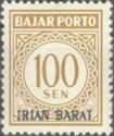 Indonesia stamps overprinted `Irian Barat`