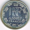 6.55957 Francs (Last Year of French Franc)