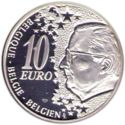 10 Euro (50 Years North-South-way in Bruessels)