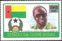 Stamp with Surcharge - Anniversary of Amilcar Cabral