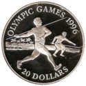 20 Dollars (XXVI Summer Olympic Games 1996 Atlanta - Javelin throw)