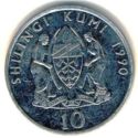 10 Shilingi (large "10")