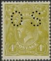 King George V, Perforated OS