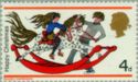 Boy and Girl with Rocking horse