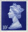 Queen Elizabeth II - 10/- Large Machin