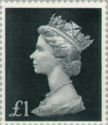 Queen Elizabeth II - £1 Large Machin