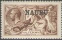 King George V "Seahorses" - Overprinted 'NAURU'