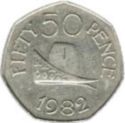 50 Pence (Ducal Cap)