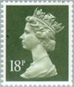 Queen Elizabeth II - 18p Decimal Machin