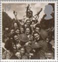 British Troops and French Civilians celebrating