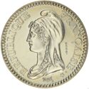 1 Franc (200th Anniversary of the First French Republic- Essai)