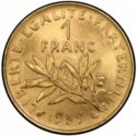 1 Franc (O. Roty - Essai Gold)
