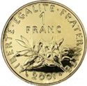 1 Franc (Gold version - Last Franc)