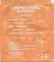 Camomile Orange Blossoms Herbal tea, 85x75, bs ℮ 2 G